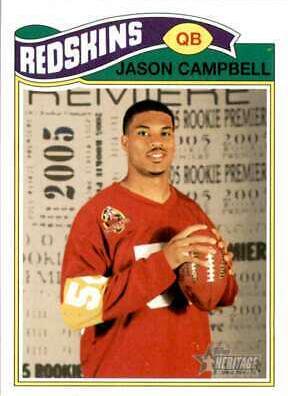 Jason Campbell #78 2005 Topps Heritage Football