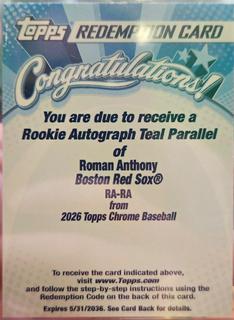 Roman Anthony