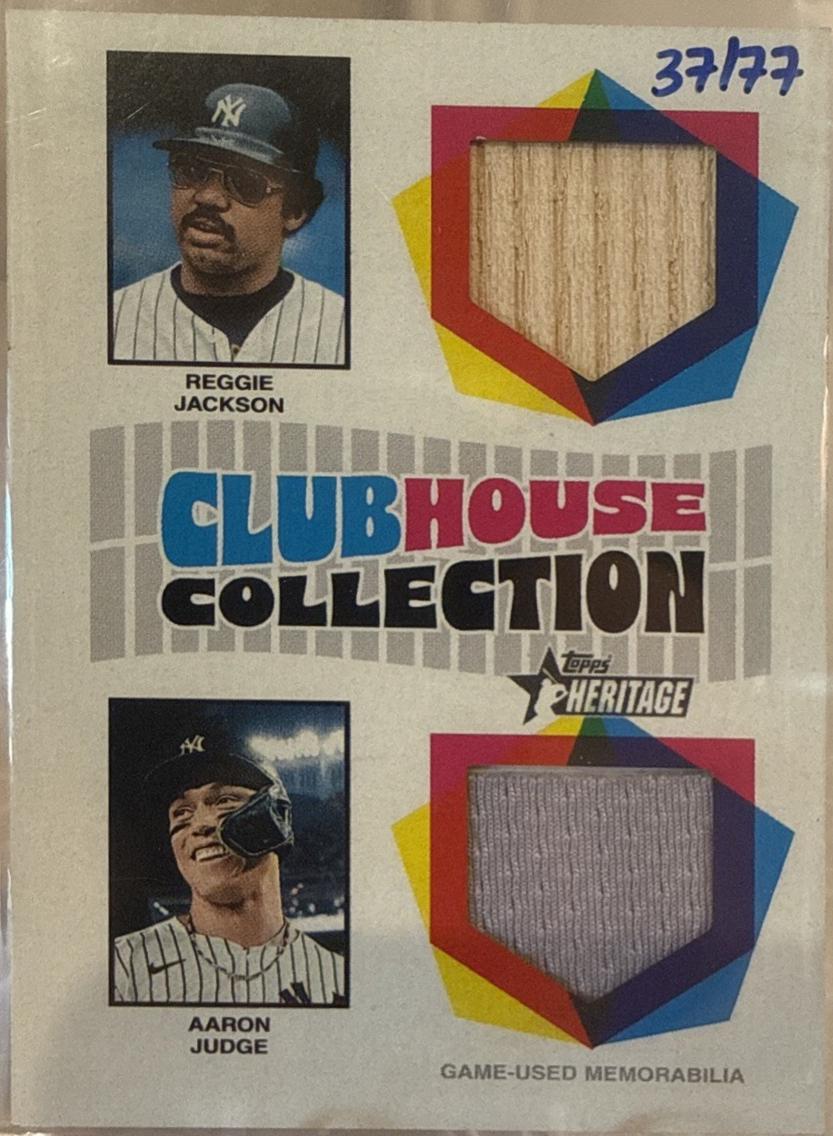 Aaron Judge / Reggie Jackson #CCDR-JJ