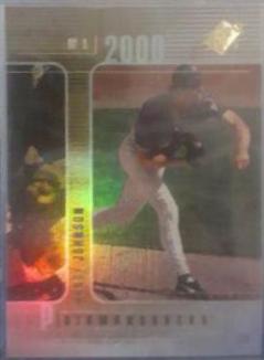 Randy Johnson #27 Baseball Cards 2000 Spx