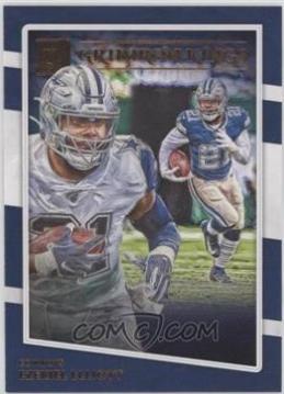 Ezekiel Elliott #GK-EE Football Cards 2020 Panini Donruss Gridiron Kings