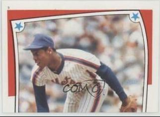 Dwight Gooden #3 Baseball Cards 1985 Topps Stickers