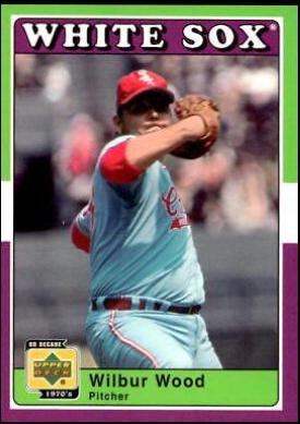 Wilbur Wood #36 Baseball Cards 2001 Upper Deck Decade 1970's
