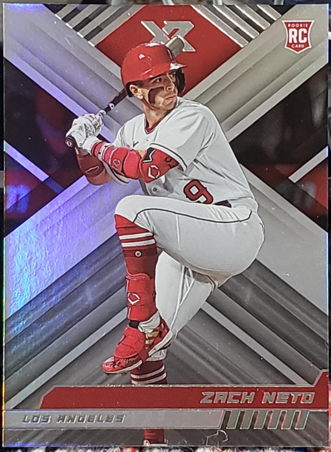 Zach Neto #7 Baseball Cards 2023 Panini Chronicles XR