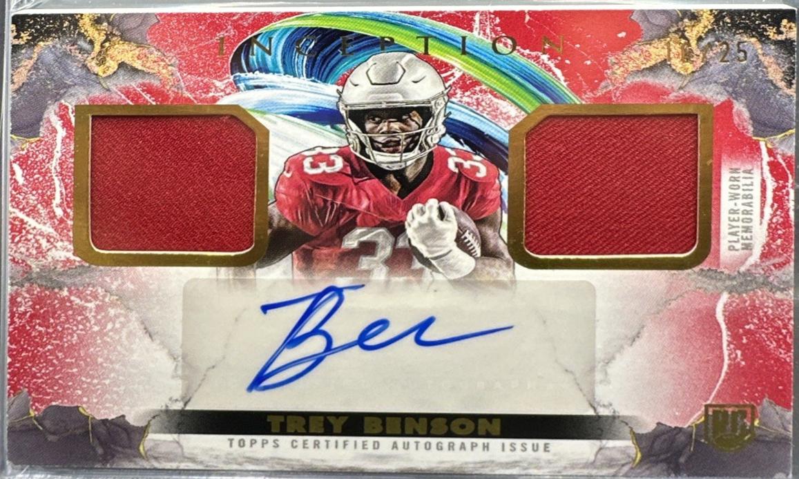 Trey Benson [Gold] #FFRA-TB Prices | 2024 Topps Inception Franchise ...
