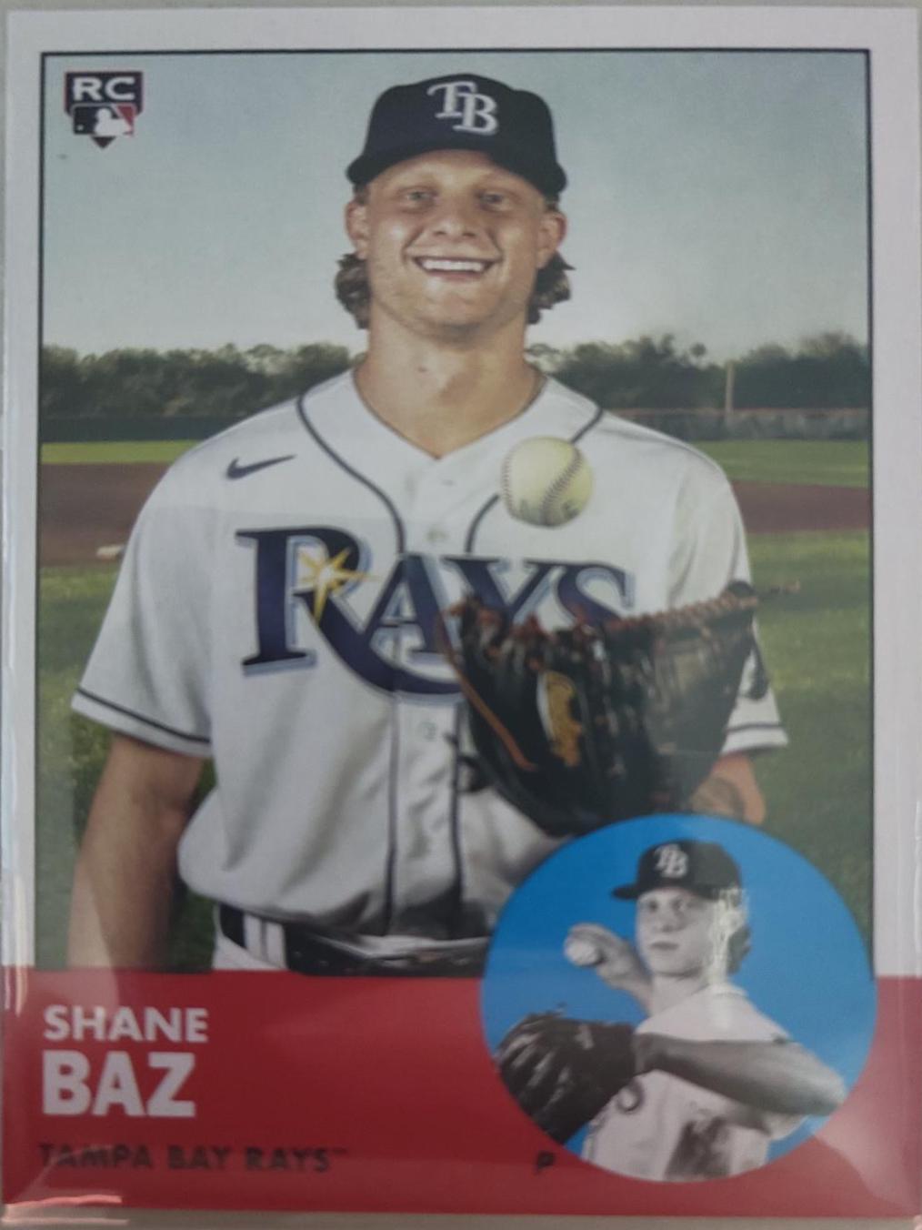 Shane Baz #41 Baseball Cards 2022 Topps Archives