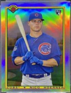 Nico Hoerner #90BNH 2020 Bowman Chrome 1990 Baseball