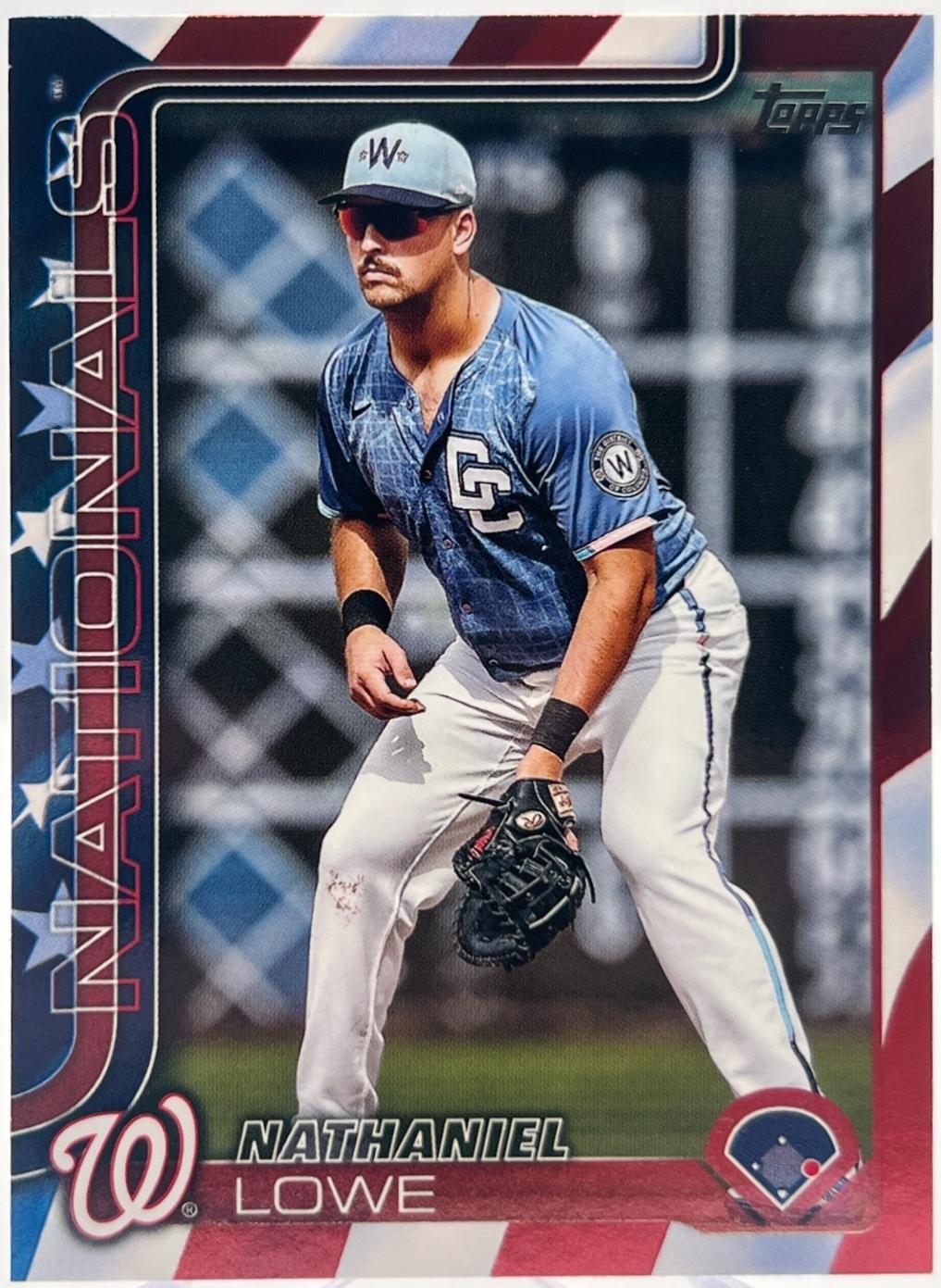 Nathaniel Lowe [Independence Day] #US230 Prices | 2025 Topps Update ...