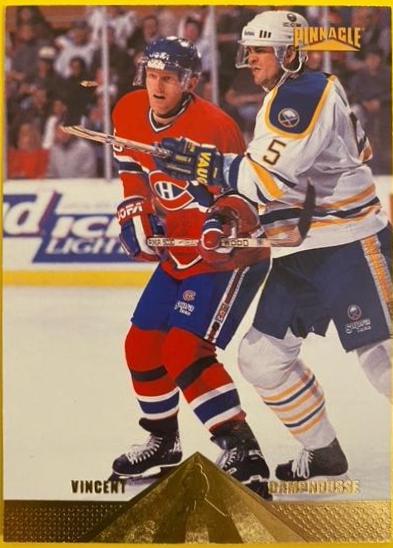 Vincent Damphousse #72 Hockey Cards 1996 Pinnacle