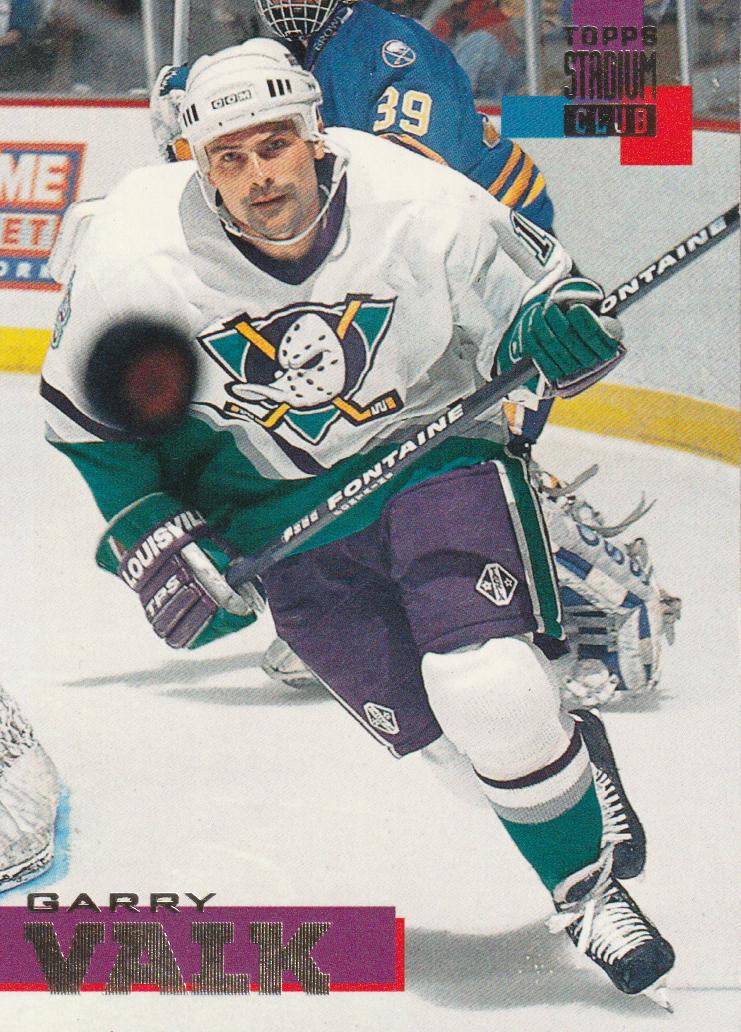 Garry Valk #89 Hockey Cards 1994 Stadium Club