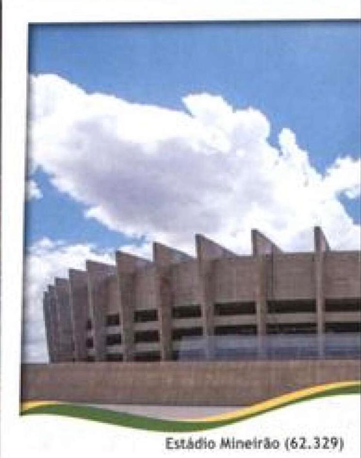 Estadio Mineirao #8 Soccer Cards 2014 Panini World Cup Stickers