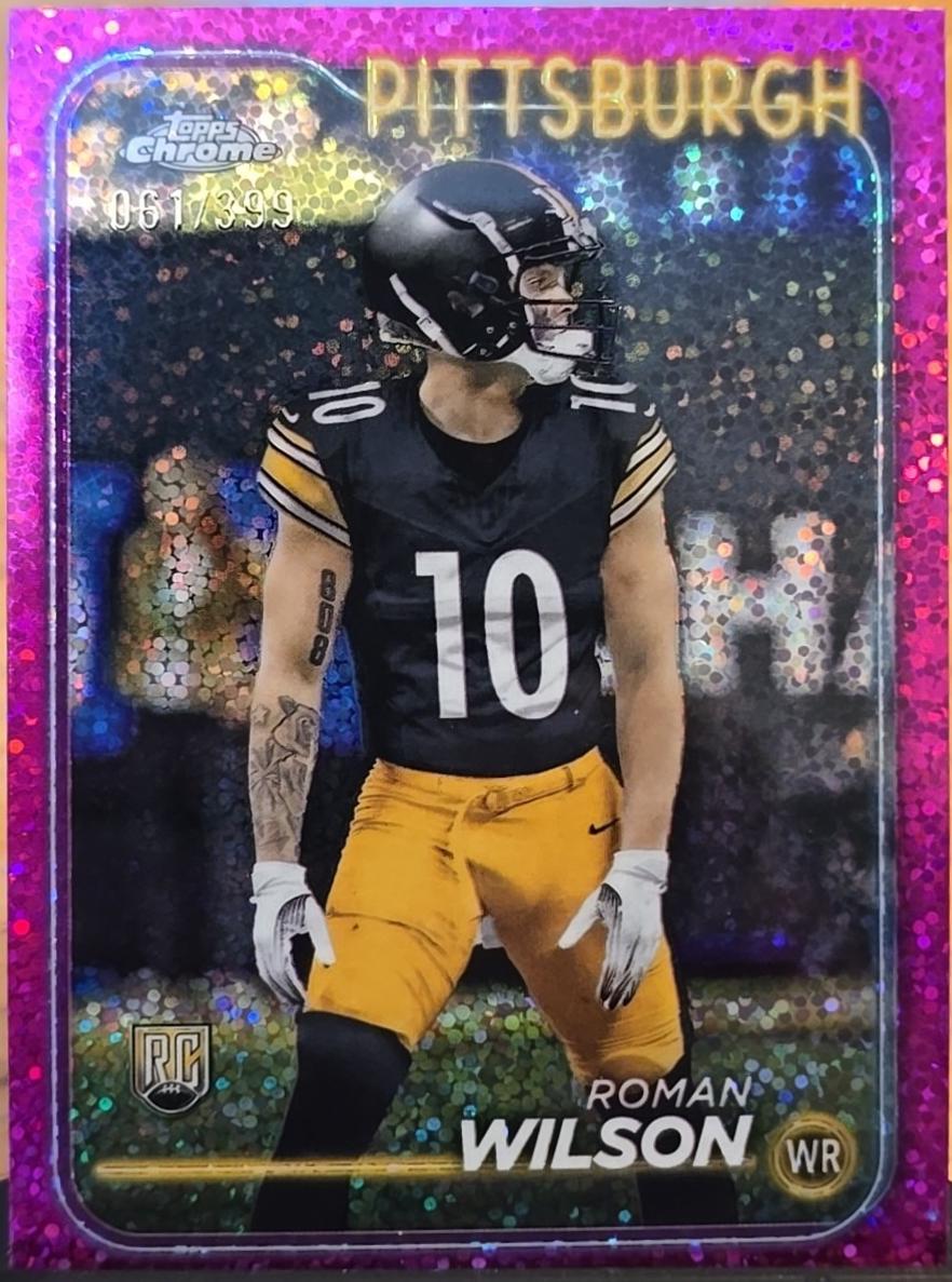 Roman Wilson [Magenta Speckle Refractor] #230