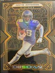 Justin Jefferson [Orange] #55 Prices | 2022 Panini Obsidian