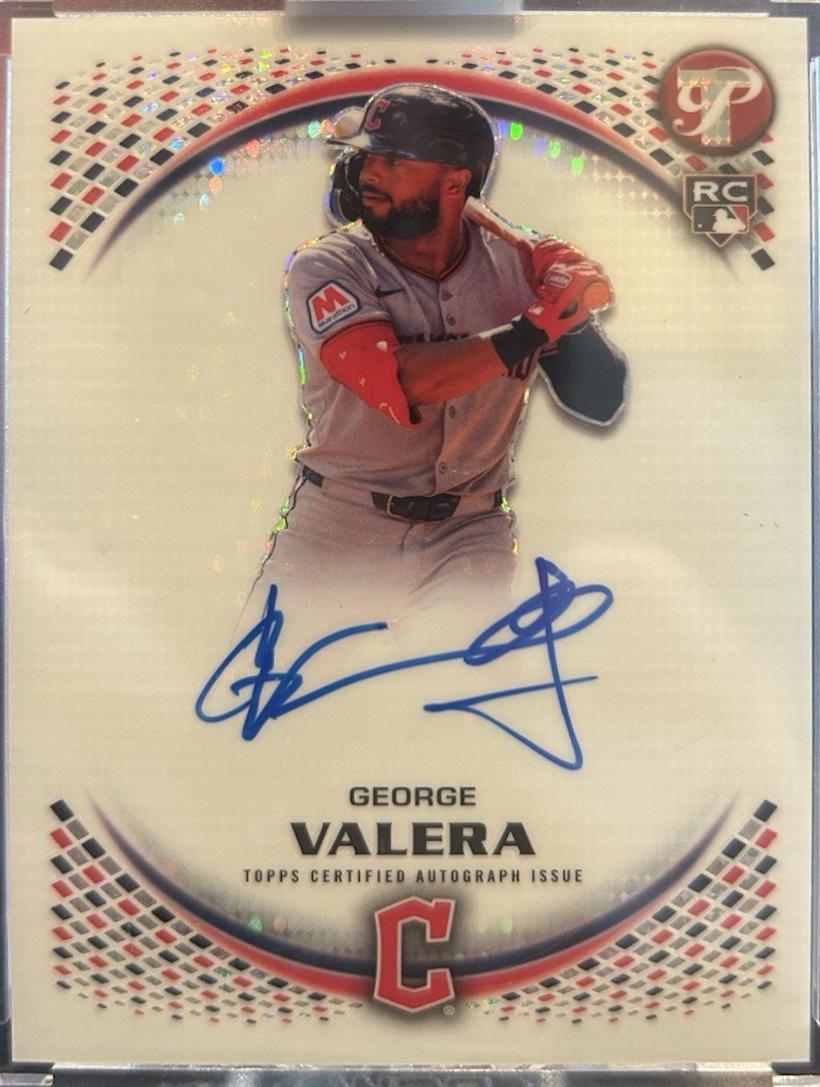 George Valera #PA-GV 2026 Topps Pristine Baseball Pristine Autographs