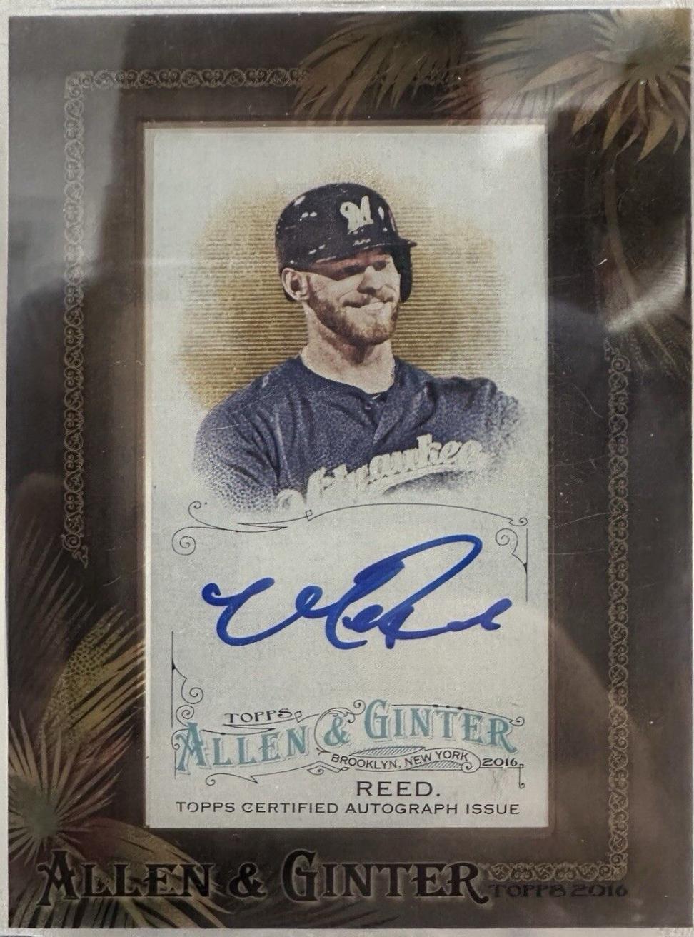 Michael Reed #AGA-MRE Baseball Cards 2016 Topps Allen & Ginter Framed Mini Autographs