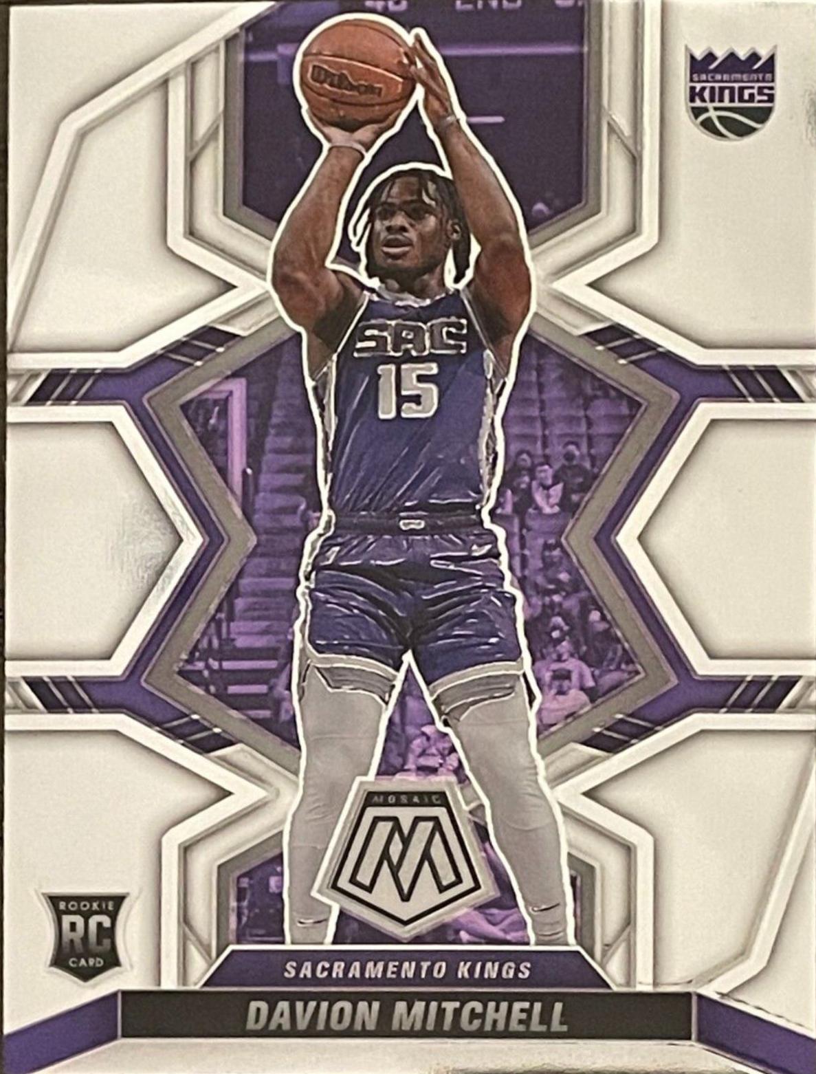 Davion Mitchell #208 Basketball Cards 2021 Panini Mosaic