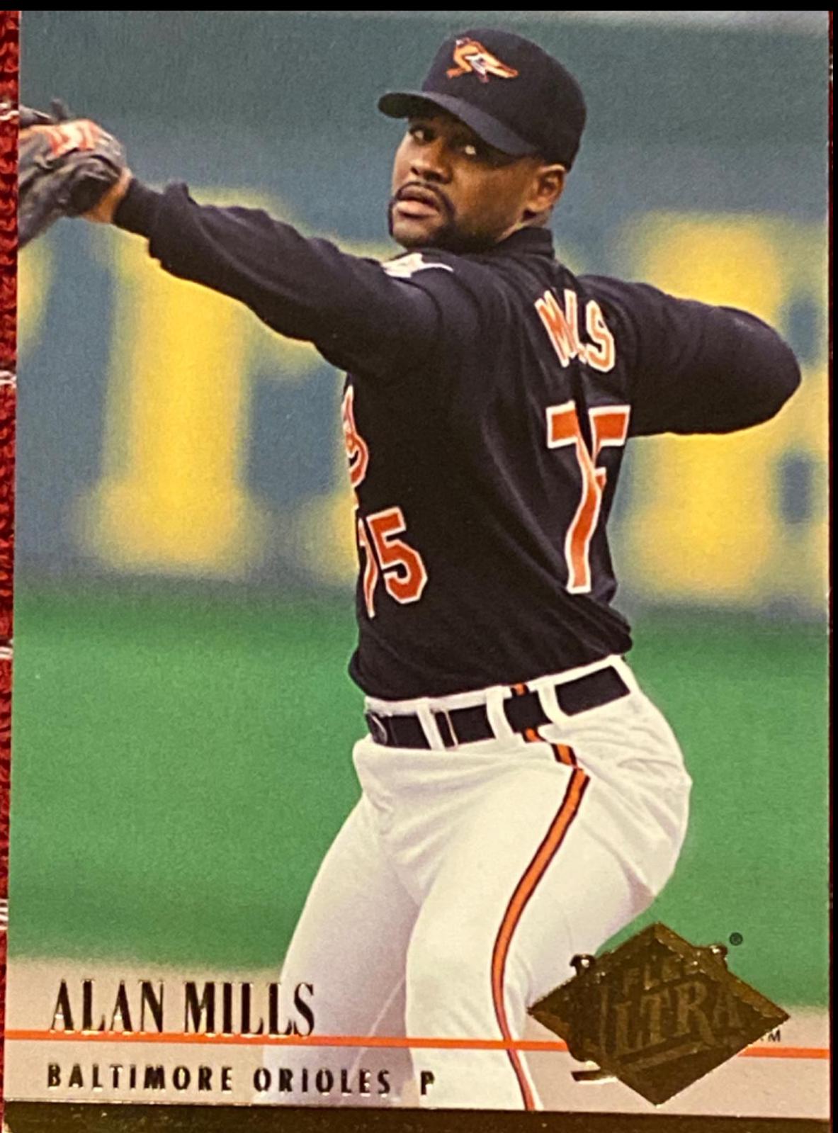 alan mills #5 Baseball Cards 1994 Ultra