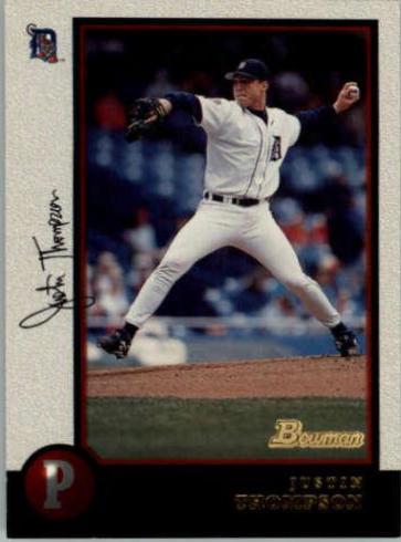 Justin Thompson #32 Baseball Cards 1998 Bowman