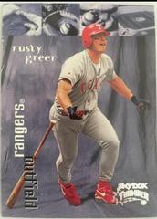 Rusty Greer #151 Baseball Cards 1999 Skybox Thunder Prices