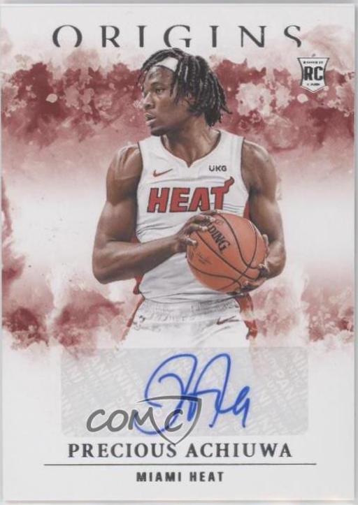 Precious Achiuwa #RA-ACH Basketball Cards 2020 Panini Origins Rookie Autographs