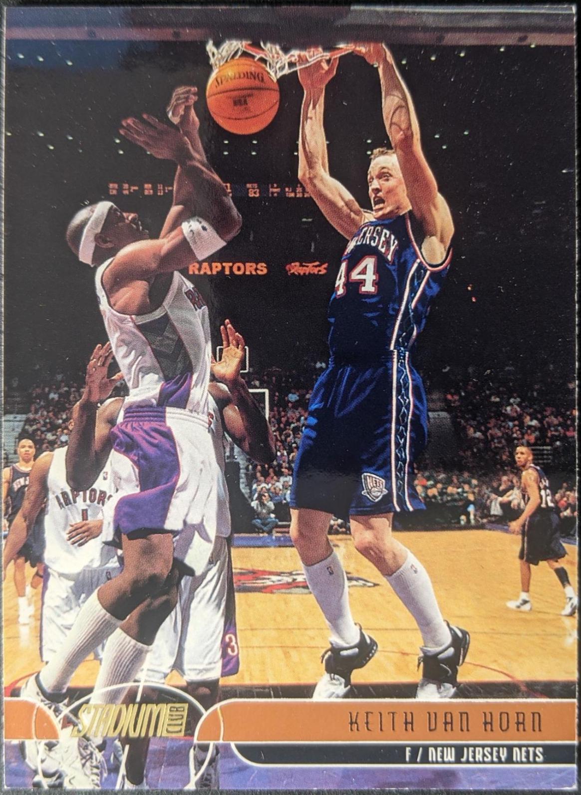Keith Van Horn #28 Basketball Cards 2001 Stadium Club