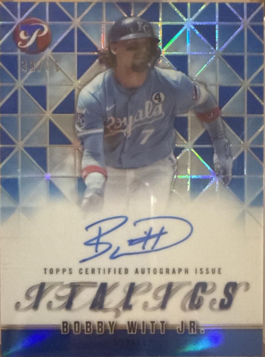 Bobby Witt Jr. [Blue] #I-BW