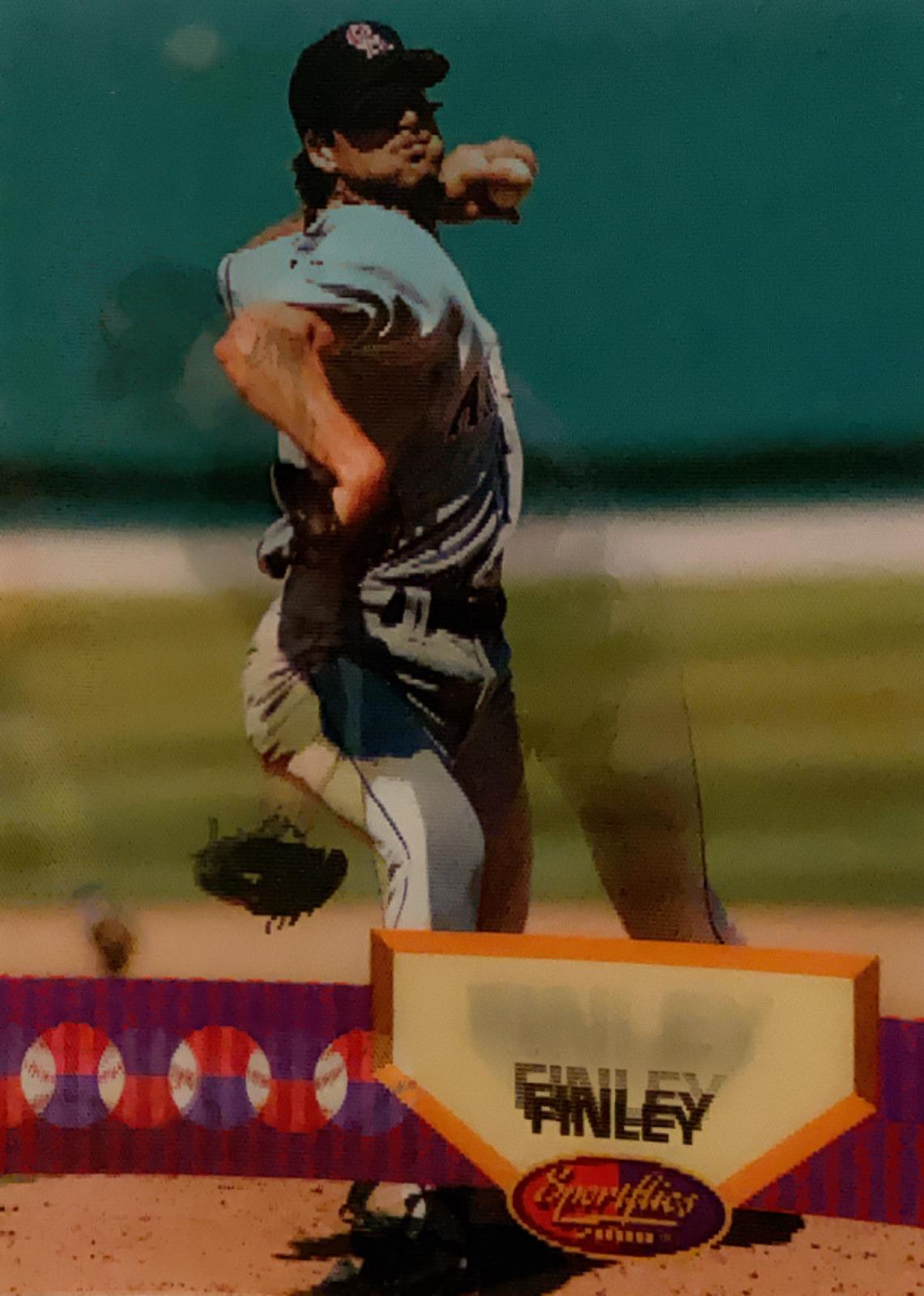 Chuck Finley #21 Baseball Cards 1994 Sportflics 2000
