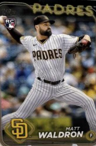 Matt Waldron #162 Baseball Cards 2024 Topps