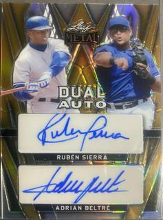 Ruben Sierra / Adrian Beltre