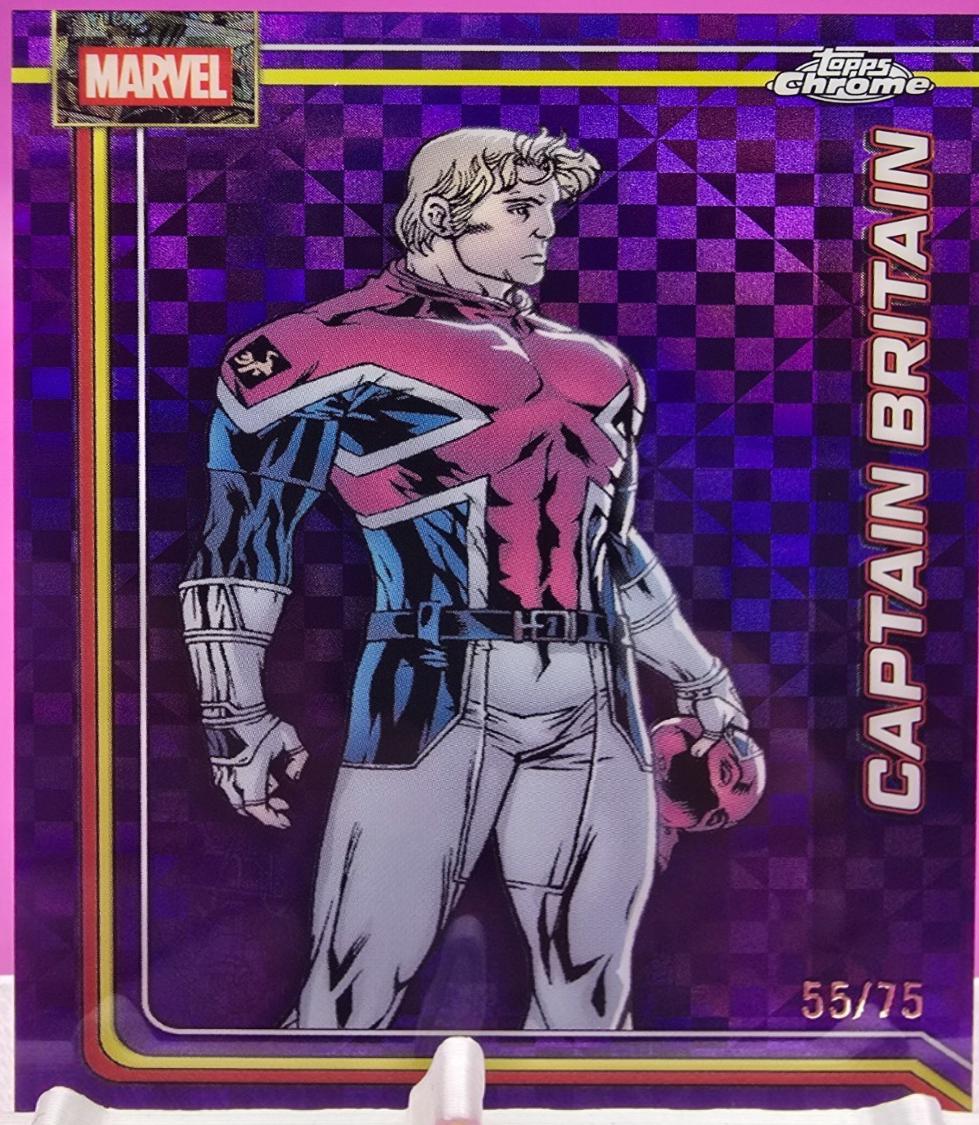 Captain Britain Purple X-Fractor