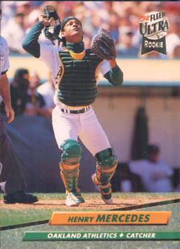 Henry Mercedes #424 Baseball Cards 1992 Ultra