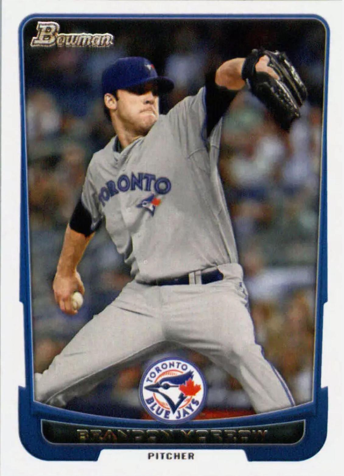 Brandon Morrow #26 Baseball Cards 2012 Bowman
