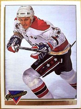 Peter Bondra #12 Hockey Cards 1993 Topps Premier