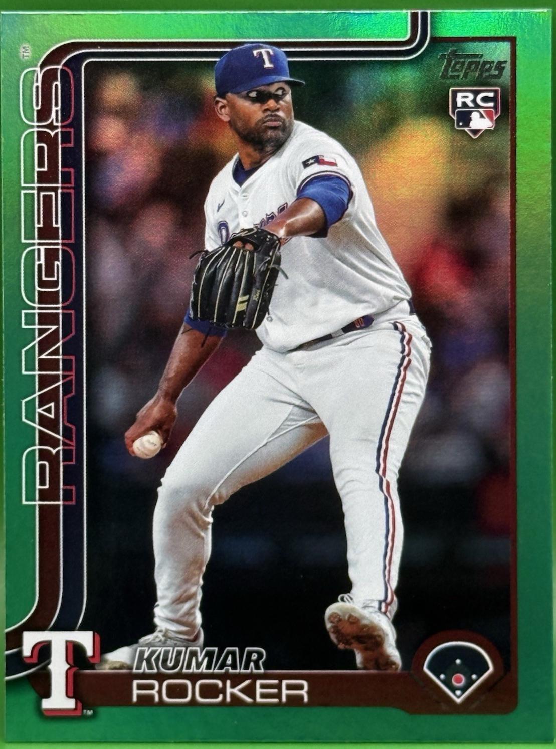 Kumar Rocker [Green Rainbow Foil] #408