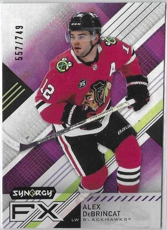 Alex DeBrincat #FX-AD Hockey Cards 2021 Upper Deck Synergy FX