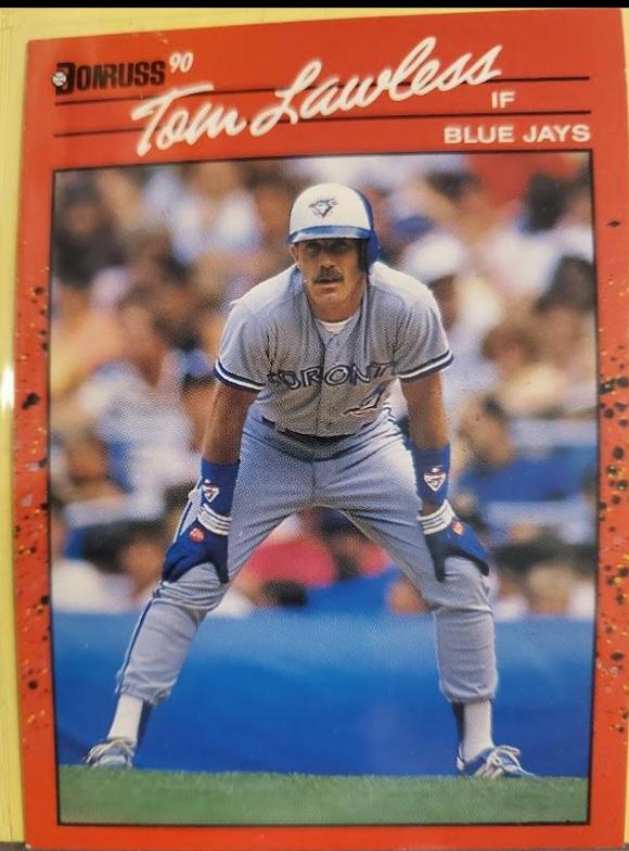 Thomas James Lawless #681 Baseball Cards 1990 Donruss