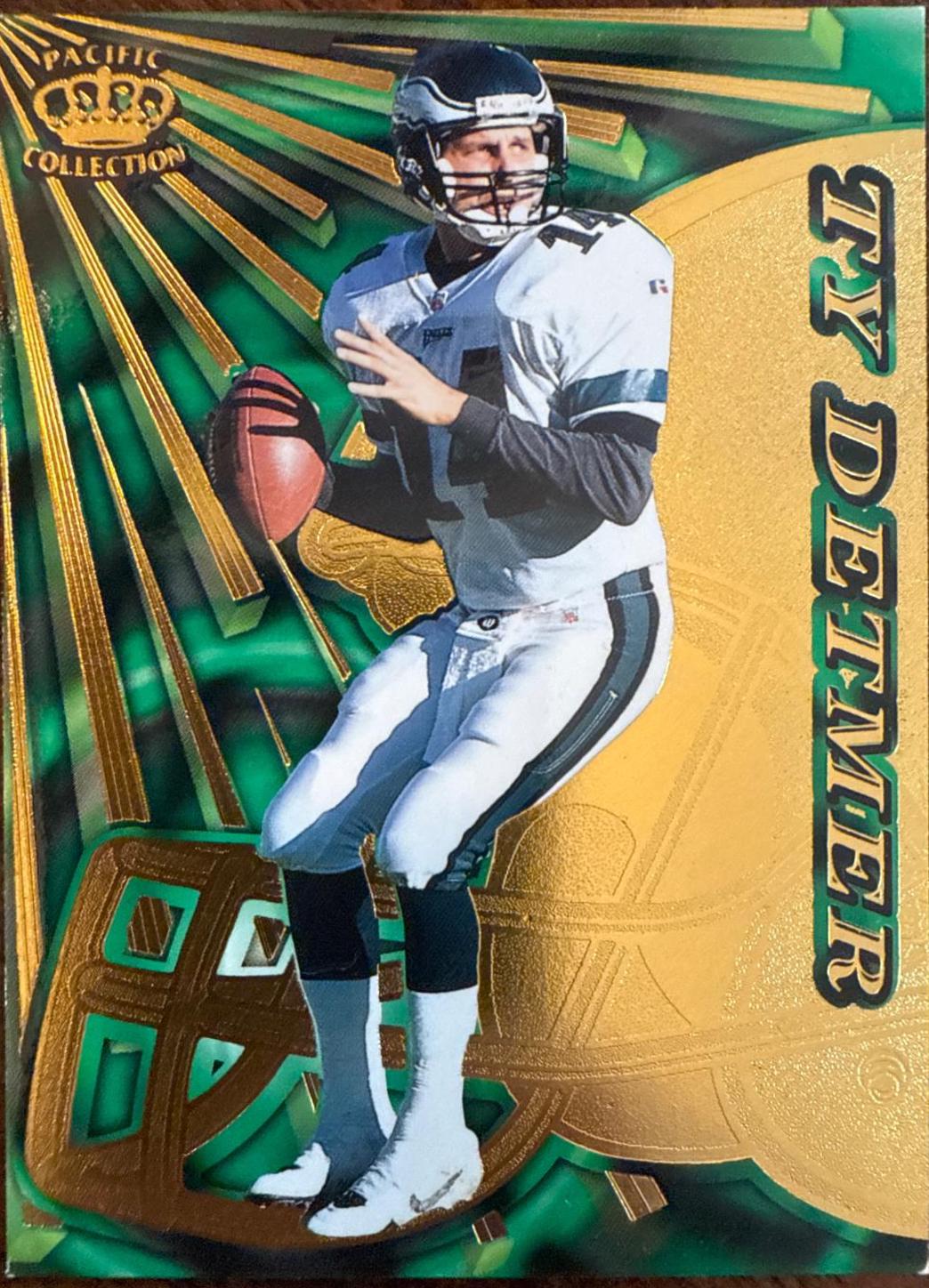 Ty Detmer #109 Football Cards 1997 Pacific Dynagon
