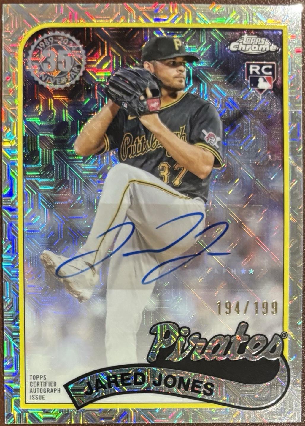 Jared Jones [SuperFractor Autograph] #T89CU-JJ
