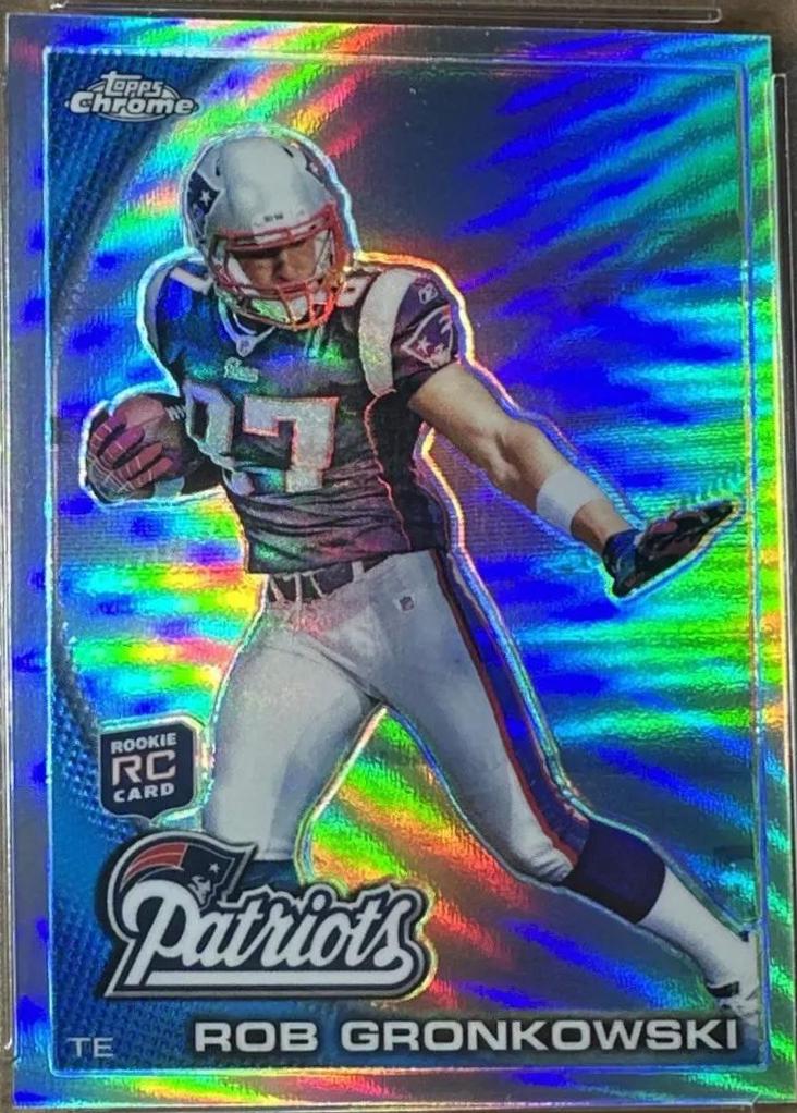 Rob Gronkowski #C112 Football Cards 2012 Topps Chrome