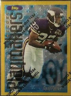David Palmer #61 1996 Topps Finest Football