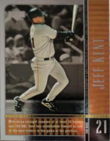 Jeff Kent #38 Baseball Cards 2000 Upper Deck Legends