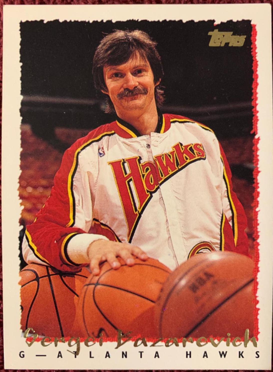Sergei Bazarevich #233 Basketball Cards 1994 Topps