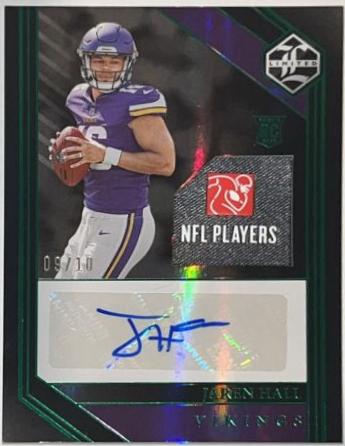 Jaren Hall [Emerald Spotlight Rookie Patch Autograph] #116