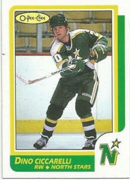 Dino Ciccarelli #138 Hockey Cards 1986 O-Pee-Chee