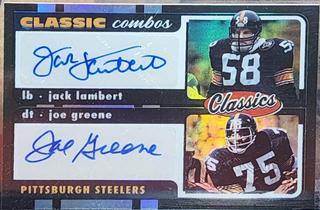 Jack Lambert, Joe Greene