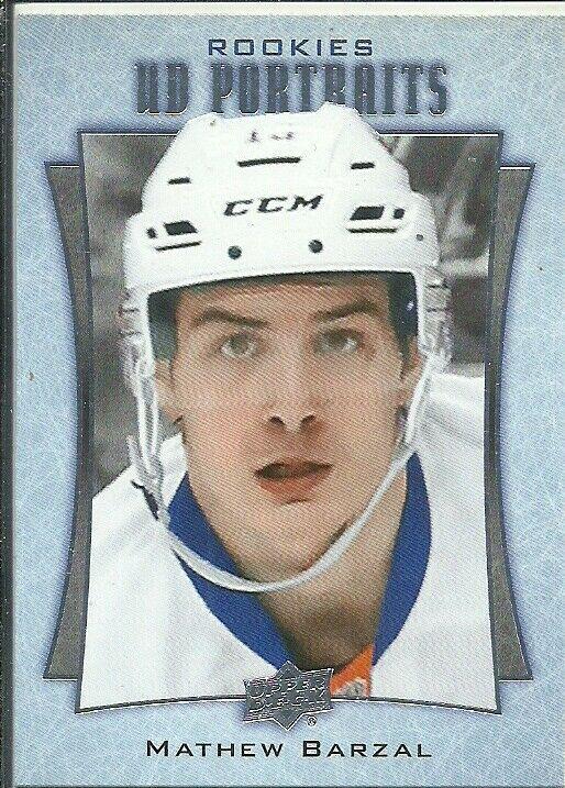 Mathew Barzal #P-106 Hockey Cards 2016 Upper Deck UD Portraits
