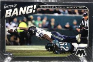 DK Metcalf #B-13 Football Cards 2021 Panini Mosaic Bang