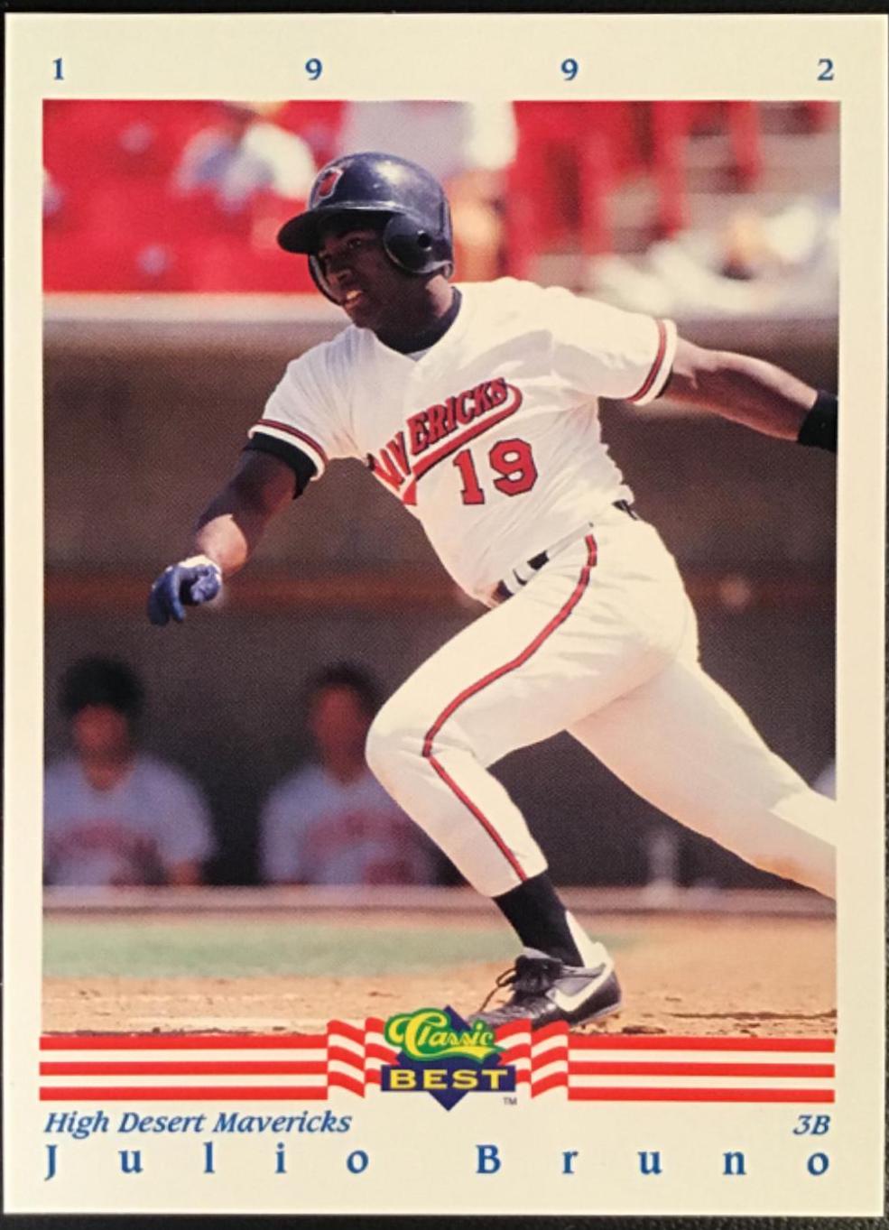 Julio Bruno #23 Baseball Cards 1992 Classic Best