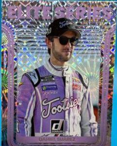 Daniel Suarez #E13 Racing Cards 2023 Panini Donruss NASCAR Elite Series