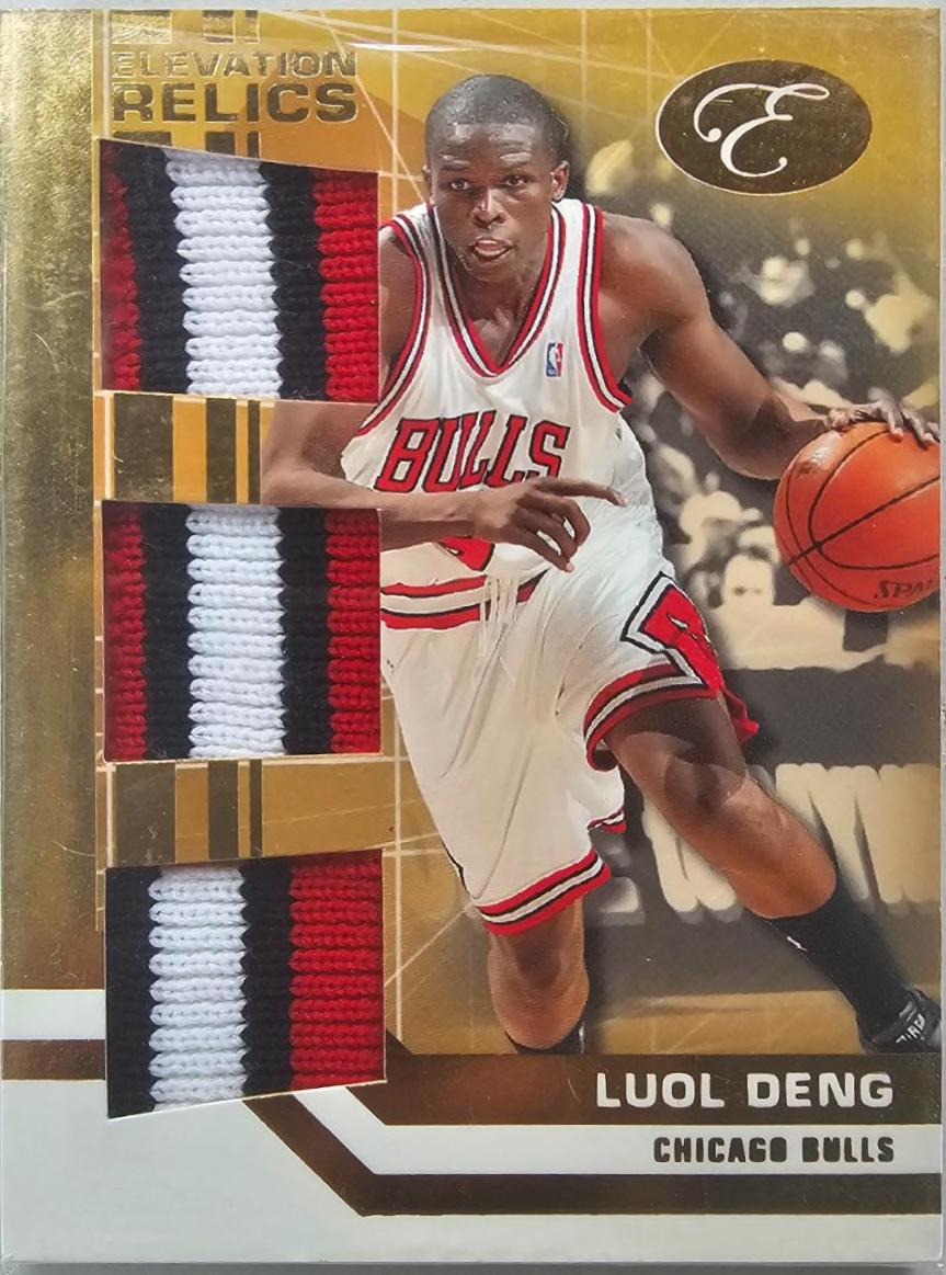 Luol Deng #ETP-LD Basketball Cards 2007 Bowman Elevation Relics